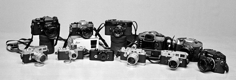 Toutes les gnrations Leica, du UR au DMR
