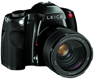 Leica S2 équipé d'un objectif Summarit-S 70 mm f/2,5 Asph. CS